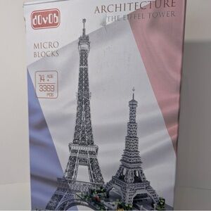 dOvOb Eiffel Tower Micro Blocks Set